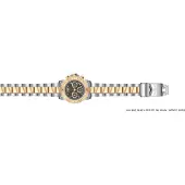 Invicta Speedway herenhorloge 6932, zwart wijzerplaat, quartz uurwerk