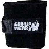 Gorilla wear Basic Wrist Wraps - Zwart/Wit