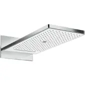 Hansgrohe Rainmaker Select, vaste douchekop, chroom, wit, voor plafondmontage