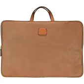 Bric's Life aktetas 42 cm laptopvak bruin