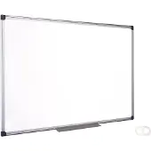 Quantore Whiteboard 30x45cm magnetisch gelakt staal