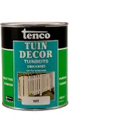 Tenco Buitenbeits Tuindecor Dek - Wit - Zijdeglans - 1l