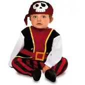 MOM - Vermomming als zeepiraat voor baby's - 74/86 (1-2 jaar)