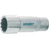 Hazet Dopsleutel 900TZ-14 · 1/2 inch (12,5 mm) vierkant hol · Buitentwaalfkant tractieprofiel · SW 14 mm