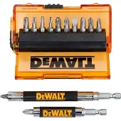 DeWalt DT71502 14 delige bitset in cassette