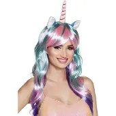 Muovijalelu Pruik eenhoorn Dayblush | Coppens