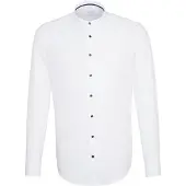 Seidensticker Slim Fit Overhemd wit, Effen