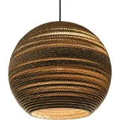 Graypants Scraplight Moon Hanglamp Natural | Moon 18 (Ø 45 cm)