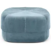 Normann Copenhagen Circus poef light blue large