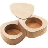 Lind DNA Peper- en zoutstel Curve Salt & Pepper Nupo Sand (Set van 2)