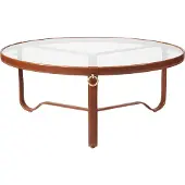 Gubi Adnet salontafel Ø100 cm Tan