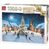 King Christmas village 1000st