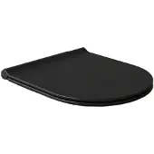 Salenzi Form Slim toiletzitting mat zwart