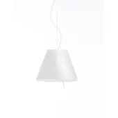 Luce Plan Hanglampe , Grande Costanza, Wit, Woonkamer, Kunststof, Designer