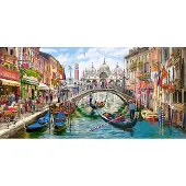 Castorland Charms of Venice – Puzzel – 4.000 stukjes – Satijnen afwerking – Perfecte pasvorm – Europese kwaliteit