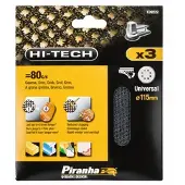 Piranha schuurgaas rond 115mm K80 X39222-XJ