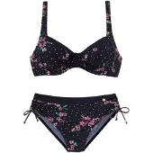 LASCANA Bikini 'Wire Osaka' zwart