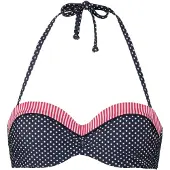 s.Oliver Bikinitop marine / rood / wit