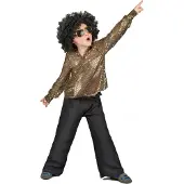 Vegaoo Glitter disco pak voor jongens