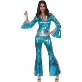 Atosa Disk Costume Blauw XS-S Kinderen