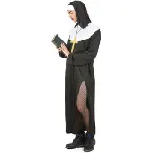Vegaoo Humoristisch nonnen outfit voor mannen