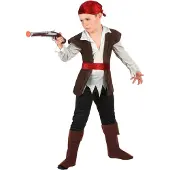 Vegaoo Piraat van de zeven zeeën outfit voor jongens