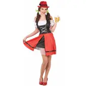 Vegaoo Oktoberfest tiroler jurkje voor vrouwen