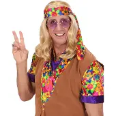 Finidi Pruik hippie John blond