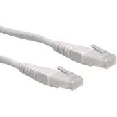 PROCABLE Netwerkkabel | Cat6 U/UTP | 3 meter (100% koper, Wit)