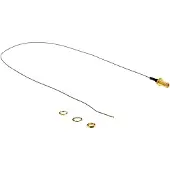 DeLOCK MHF 4 (v) - SMA (v) kabel - Micro Coax (0,81 mm) - 50 Ohm / grijs - 0,50 meter