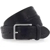 B.belt Riem leer 100 cm zwart