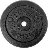 inSPORTline Gietijzeren halterschijven Insportline Blacksteel