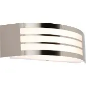 QAZQA Moderne wandlamp staal RVS IP44 - Sapphire Deluxe