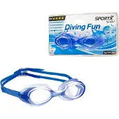 Sportx kinder chloorbril groen