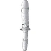 Master Series Brutus - Glass Dildo Thruster