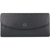 Etienne aigner Basics Portemonnee Leer 19,5cm zwart