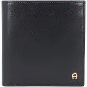 Etienne aigner Dagelijkse Basis Portemonnee Leder 9,5 cm zwart