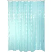MSV Douchegordijn Bristol Blauw 180cm