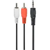 Gembird 3.5 mm stereo naar rca audiokabel, 1.5 meter
