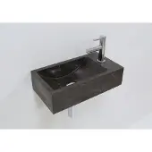 Lambini Designs Recto rechts natuursteen fonteinset met Chroom kraan en toebehoren