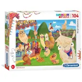 Clementoni Lama Supercolor Puzzle