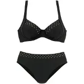LASCANA Bikini zwart