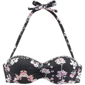 Sunseeker Bikinitop 'Ditsy' gemengde kleuren / zwart