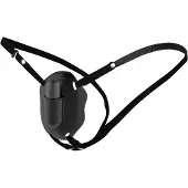 Pretty Love Carter Strap-On Stimulator - Zwart