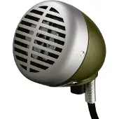 Shure 520DX Green Bullet Harmonica Microphone