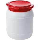 No Label Waterkluis 15,4L Jerrycan Wit