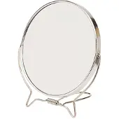 Source Balance Scheerspiegel Metaal 14cm Zilver zilver Glas Make-upspiegel