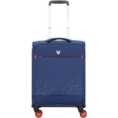 Roncato Crosslite 4 wielen Cabinewagen S 55 cm met uitbreidingsplooi blauw