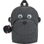Kipling Rugzak 'Back To School Faster' grijs gemêleerd / zwart