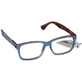 Lensfactory Pharmaglasses Leesbril Palerma +3.00 Jeans | 1 stuk